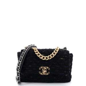 Chanel 19 Flap Bag Quilted Tweed And #205662C48B